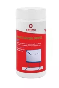 Серветки для очищення дошок Optima, 100 шт., кругла туба (O72617)