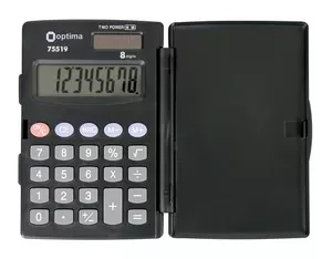 Калькулятор кишеньковий Optima, 8 розрядів, розмір 103*67*10 мм