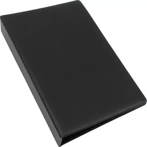 Візитниця книга Optima Vivella на кільцях 90 шт. штучна шкіра 150х195 мм. чорний (O36010-01)