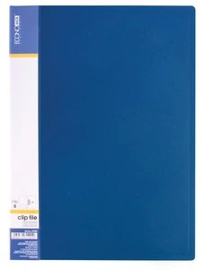 Папка з притиском  ECONOMIX синій А4 Clip B 700 мкм. (E31202-02)
