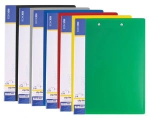 Папка з притиском  ECONOMIX Light асорті А4 Clip B 500 мкм. (E31209)