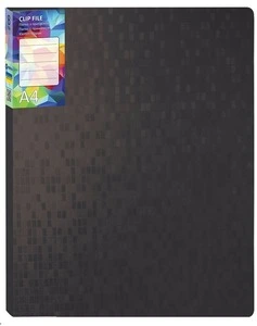 Папка з притиском  Optima PIXELZ асорті А4 Clip B 700 мкм. (O31269)