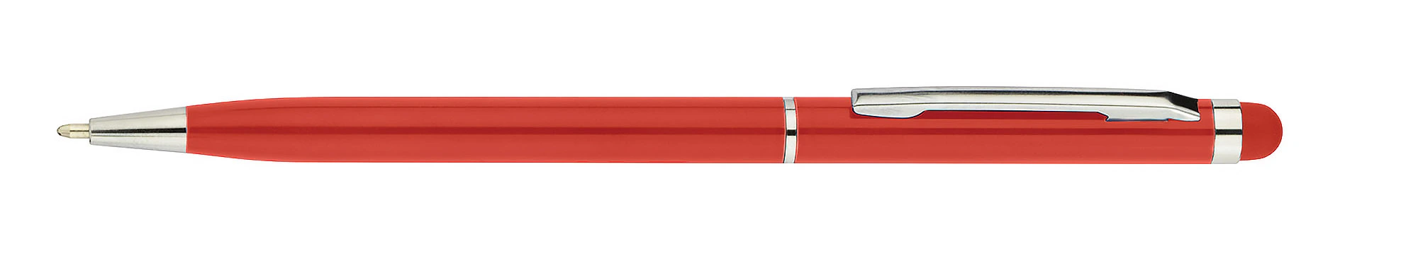 Ручка кулькова автоматична ECONOMIX STYLUS чорнило синє 0.7 мм метал (E10308-03)