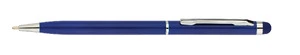 Ручка кулькова автоматична ECONOMIX STYLUS чорнило синє 0.7 мм метал (E10308-24)