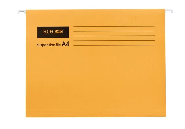 Файл підвісний ECONOMIX А4 фактура матовий картон жовтий 1 шт. (E30202-05)