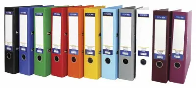Папка-реєстратор А4, 70мм, двостороння, фіолетова, E39723*-12, LUX Economix