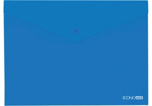 Папка-конверт Economix A5 синій прозорий 180 мкм. (E31316-02)