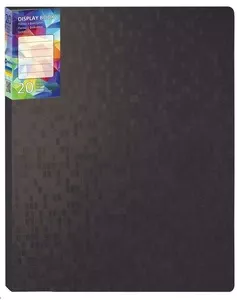 Папка з 20 файлами Optima PIXELZ асорті A4 файл 30 мкм. (O32106)