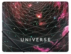 Папка на гумках Optima Universe асорті A4 600 мкм. (O31664)