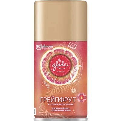 Змінний балон для освіжувача повітря Glade Грейпфрукт у сонячному ритмі 269 мл (13108094)