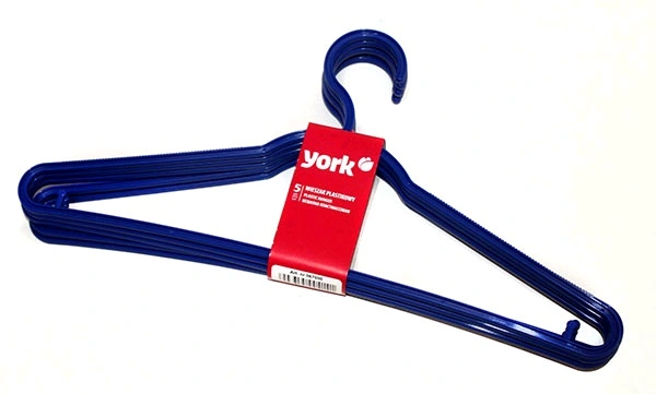 Вішалки для одягу York STANDARD пластик 5 шт (067000)