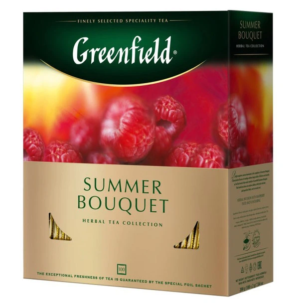 Чай в пакетиках Greenfield Summer Bouquet чорний 2г х 100 шт (806617)