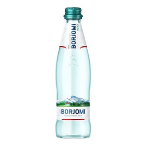 Вода мінеральна Borjomi сильногазована скляна пляшка 0,33 л (1346)