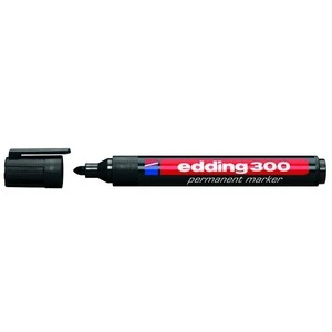 Маркер перманентний Edding Е-300 чорний 1.5-3 мм круглий (Е-300  001)