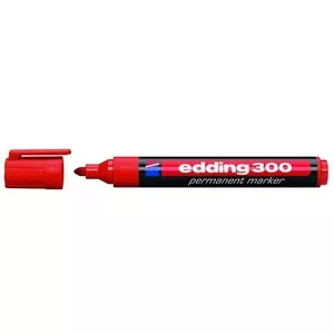 Маркер перманентний Edding Е-300 червоний 1.5-3 мм круглий (Е-300  002)