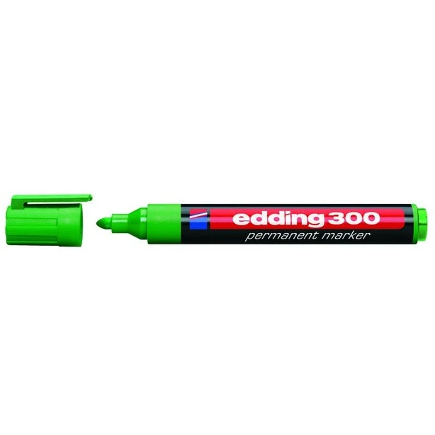 Маркер перманентний Edding Е-300 зелений 1.5-3 мм круглий (Е-300  004)