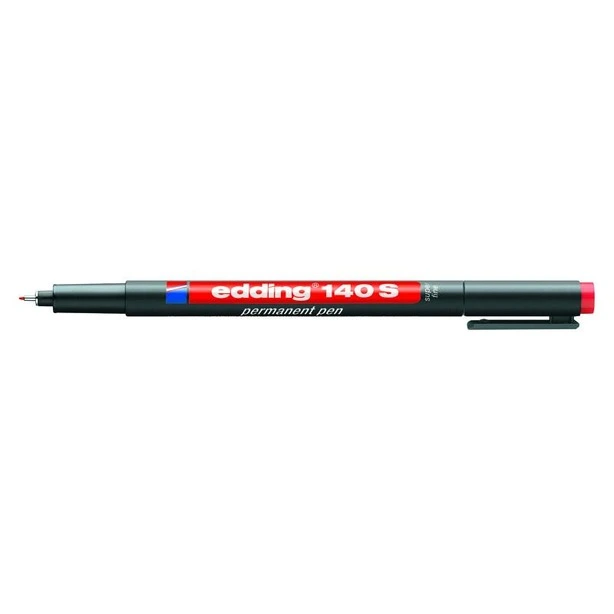 Маркер перманентний Edding Е-140 S червоний 0.3 мм круглий (Е-140  002  0.3 мм)