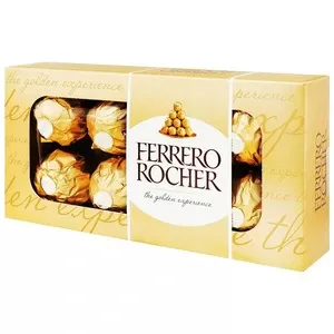 Цукерки вафельні Ferrero Rocher хрусткі 100 г (192801)