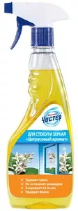 Засіб для миття скла та дзеркал Містер Чістер Цитрус 500 мл розпилювач (9335)