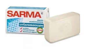 Мило господарське SARMA з відбілюючим ефектом 125 г (11149)