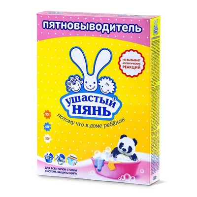 Засіб для видалення плям Ушастий Нянь 500 г (4292)