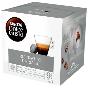 Кава в капсулах NESCAFE Dolce Gusto Ristretto Barista 112 г 16 шт (306299)