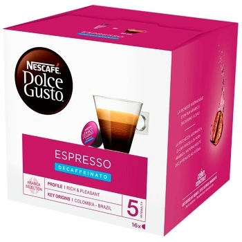 Кава у капсулах Nescafe Dolce Gusto Espresso 112 г 16 шт (369320)