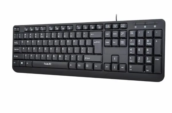 Клавіатура Havit USB чорна (HV-KB378)