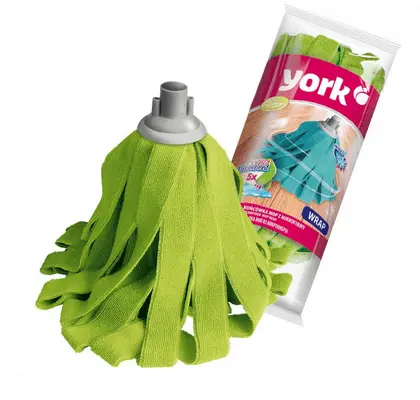 Запаска для швабри мікрофібра York 3998 WRAP макарон  (77070)