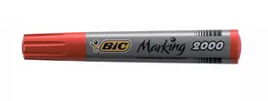 Маркер перманентний BIC 2000 червоний 1.7 мм. круглий (8209133)