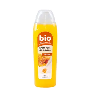 Bio Naturell гель для душу 500мл крем мед і молоко (1722)