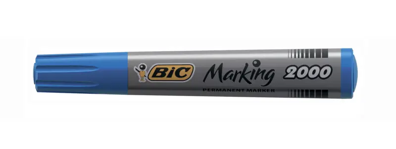 Маркер перманентний BIC 2000 синій 1.7 мм. круглий (8209143)