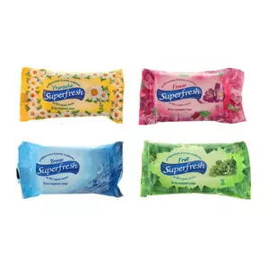 Серветки вологі косметичні Super Fresh 15 шт/уп (17608-15)