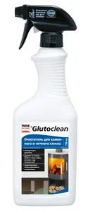 Засіб для миття скла камінів та печей, 0,75л з тригером Glutoclean (336)