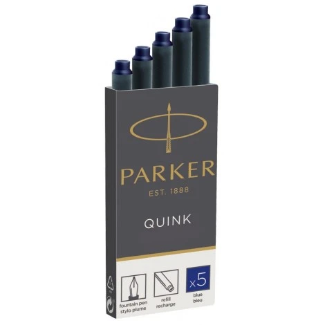 Чорнильні картриджі Parker Quink 5 шт сині (11 410 BLU)