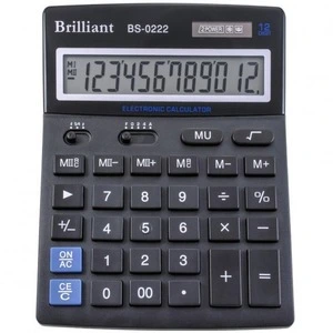 Калькулятор Brilliant BS-0222 12р., 2-пит (BS-0222 )