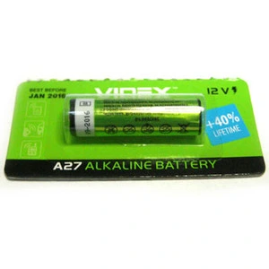 Батарейки Videx A27/A27 лужні 12 V/26 mAh 5 шт/уп. (294667)