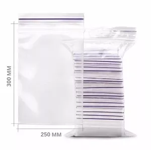 Пакет із замкомZIP 250х300 мм 100шт (40210355)
