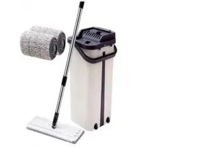 Набір для прибирання Чудо Швабра KD-MOP-C KD-16-F04 швабра і відро механічне полоскання і віджимання (31877). Фото 2