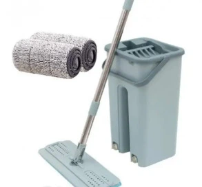 Набір для прибирання Чудо Швабра KD-MOP-C KD-16-F04 швабра і відро механічне полоскання і віджимання (31877)
