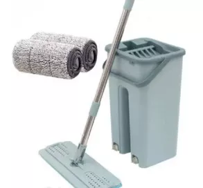 Набір для прибирання  Чудо Швабра KD-MOP-C KD-16-F04 швабра і відро механічне полоскання і віджимання  (31877)