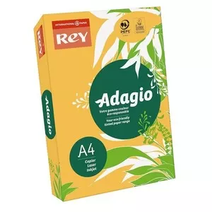 Папір кольоровий REY Adagio Gold 60 А4 80г/м2 золотий інтенсив  500 арк. (16.7352)