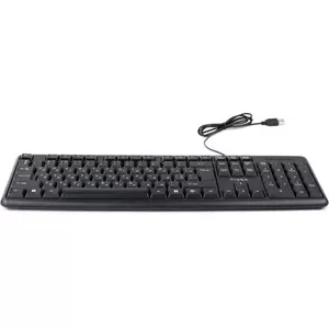 Клавіатура Vinga провідна USB чорна (KB110BK)