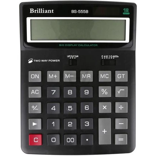 Калькулятор BS-555 12р 155х201х35мм (BS-555)