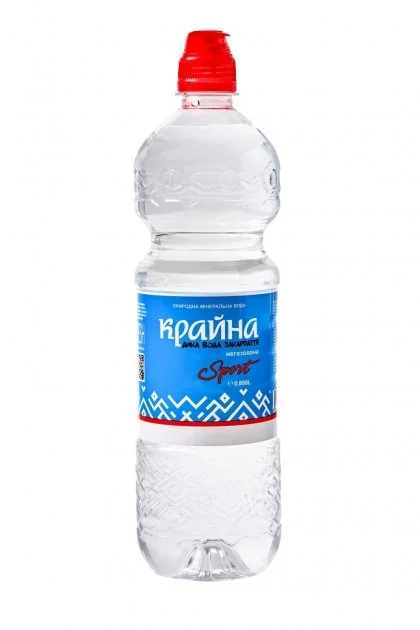 Вода мінеральна Крайна негазована ПЕТ пляшка 0,888 л (2622)