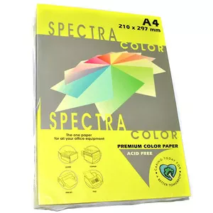 Папір кольоровий Spectra Color Yellow 75 А4 80г/м2 жовтий 500 арк. (IT 363)