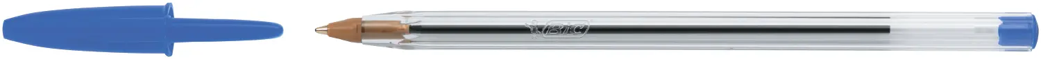 Ручка кулькова BIC Cristal чорнило синє 0.7 мм пластик (bc8373609)