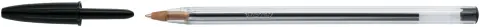 Ручка кулькова BIC Cristal чорнило чорне 0.7 мм пластик (bc8373639)