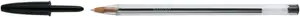 Ручка кулькова BIC Cristal чорнило чорне 0.7 мм пластик (bc8373639)
