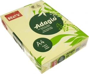 Папір кольоровий REY Adagio Canary 03 А4 80г/м2  світло-жовтий 500 арк. (16.7337)